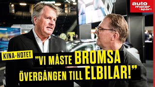 Batteriexperten ”Vi måste bromsa övergången till elbilar” [upl. by Kcirddes]