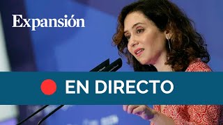 DIRECTO  Isabel Díaz Ayuso anuncia rebajas fiscales en la Comunidad de Madrid [upl. by Flavian]