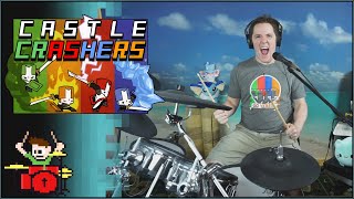 Castle Crashers Full Soundtrack On Drums [upl. by Eiderf530]