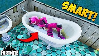 5000000 IQ HIDING SPOT  Fortnite Funny Fails and WTF Moments 126 Daily Moments [upl. by Htor]