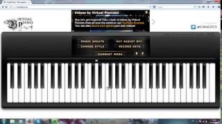 Virtual Piano  Introduction of Bloodstream  Stateless [upl. by Mizuki]