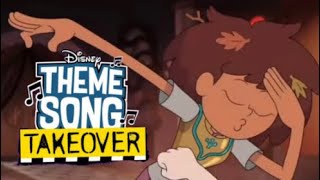 Anne Theme Song Takeover  welcome to Amphibia  Amphibia [upl. by Atoiyanap]