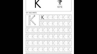 ABC Dot Handwriting Worksheets [upl. by Annaeed]