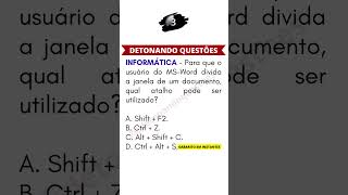 💻 INFORMÁTICA PARA CONCURSOS PÚBLICOS [upl. by Atipul]