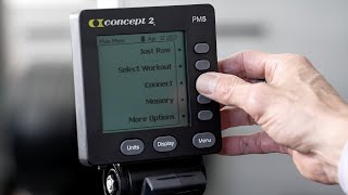 Indoor Rowing  Connecting Your Heart Rate Monitor and Apps to the Concept2 PM5 Performance Monitor [upl. by Indnahc]