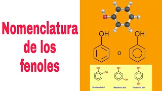 Nomenclatura de los fenoles Reglas de la IUPAC [upl. by Lynett175]