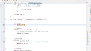 Java Collection Implementing ArrayList  part 4 [upl. by Samohtnhoj908]