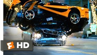 FAST and FURIOUS TOKYO DRIFT  City Chase  Han Dies RX7 amp EvoX vs 350Z amp 350Z 1080HD [upl. by Halley852]