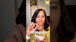 Paneer phool benefits for Diabetes diabetes ayurvedicherbs shortsfeed youtubeshorts [upl. by Issy]