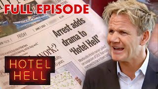 DUI Arrest Ramsay Saves Hotels Alcoholic Owner  Monticello Hotel  FULL EPISODE  Hotel Hell [upl. by Polloch292]