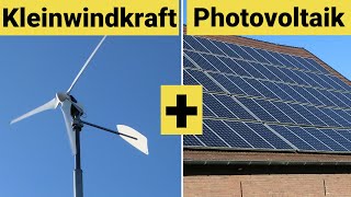 Kleinwindkraft und Photovoltaik richtig kombinieren [upl. by Holleran]