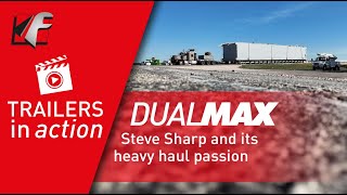 Faymonville DualMAX Steve Sharp and its heavy haul passion [upl. by Francklin]