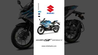 Suzuki Gixxer SF 250 Colours  M2  suzukigixxersf250 suzuki gixxersf250 [upl. by Naujud]