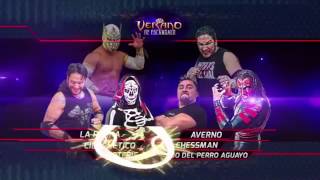 La Parka Cibernético Y Myztesiz Vs Hijo Del Perro Aguayo Averno Y Chessman [upl. by Amoakuh160]