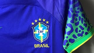 Brazil Away Jersey 2022 Worldcup Fan Version Bangla Review  BlackBud Bangladesh [upl. by Walt]