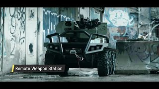 Israels Advance Armed Robotic UGV ROOK [upl. by Arrej]