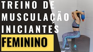 TREINO EM CASA PARA INICIANTES  Sem Equipamento [upl. by Aztilay]