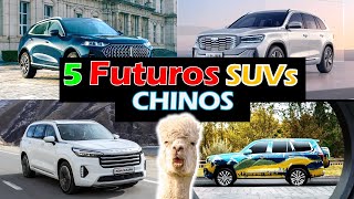 TOP 5 SUV Chinas Interesantes y Lujosas que Llegan para 2023  Vary Topics [upl. by Nolasba109]