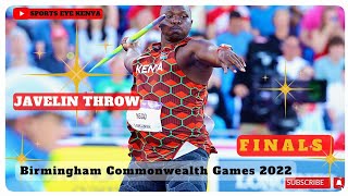 man’s javelinman’s javelin throw final javelinthrowrohityadav commonwealth games 2022 [upl. by Eitac367]