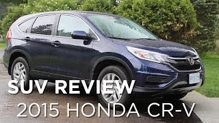 SUV Review  2015 Honda CRV  Drivingca [upl. by Atteiram356]