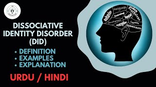 Dissociative Identity Disorder DID  Causes Symptoms Treatment amp Pathology Urdu  Hindi [upl. by Aerdnaeel]