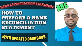 Bank Reconciliation StatementBRS with Updated Cash Book [upl. by Convery]