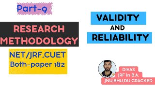 Best Video on Validity and Reliability  part9  Research Methodology [upl. by Gide]