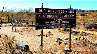 EXPLORING OLD CONGRESS PIONEER CEMETERY [upl. by Judon]