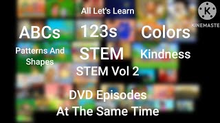 All Lets Learn Everything DVD Episodes At The Same Time [upl. by Gonzalo50]