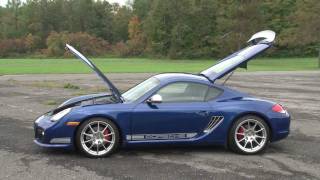 2012 Porsche Cayman R  Drive Time Review with Steve Hammes  TestDriveNow [upl. by Ayahc619]