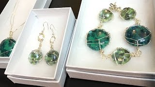 Turn Dollar Tree Glass Stones into Beautiful Jewelry [upl. by Nahguav824]