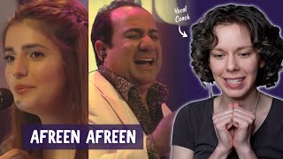 So many chills Firsttime reaction to quotAfreen Afreenquot feat Rahat Fateh Ali Khan amp Momina Mustehsan [upl. by Lusty]