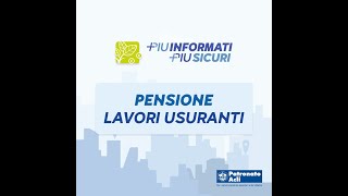 Pensione lavori usuranti 2022  Requisiti e come fare la domanda [upl. by Remo]