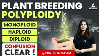 Polyploidy  Plant Breeding  Short Concepts of Plant Breeding  By Pratibha Mam [upl. by Acinyt]