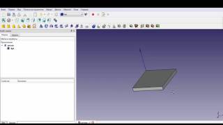 Урок по основам FreeCad [upl. by Dun]