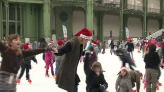 Noël magique à la patinoire du Grand Palais [upl. by Ymmik]