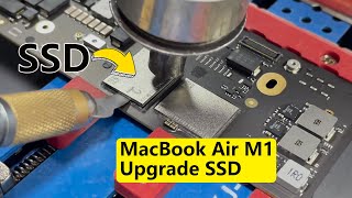 How to Upgrade SSD for MacBook Air M1  256GB To 2TB [upl. by Ronnoc829]