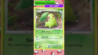 All Chikorita Pokemon Cards in 60 seconds  PokedexWiki [upl. by Aden805]