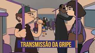 Por que a gripe é mais comum no inverno  Animação 05 [upl. by Trilbi]