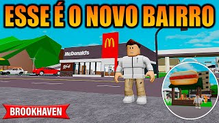 CONHECENDO O NOVO BAIRRO EM BROOKHAVEN  2024 [upl. by Gerg]