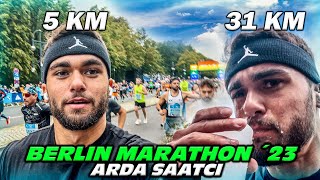 VIEL DAZU GELERNT…  Berlin Marathon 23  Arda Saatci [upl. by Bledsoe45]