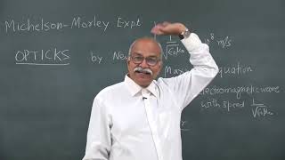 Ep2 Michelson Morley Experiment by HC Verma Advance course special theory of relativity [upl. by Vivienne344]