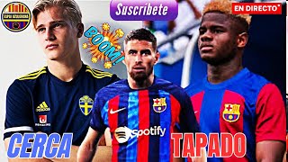 🚨ULTIMA HORA BARÇA🚨PIVOTE TAPADO🚨BERGVALL CERCA🚨 [upl. by Alleynad]