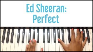 Ed Sheeran  Perfect Piano Tutorial [upl. by Ellehcil]