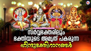 സർവ്വഭക്തരിലും ഭക്തിയുടെ അമൃത് പകരുന്ന ഹിന്ദുഭക്തിഗാനങ്ങൾ  Hindu Devotional Songs Malayalam [upl. by Sivatnod279]