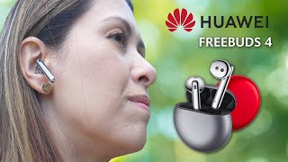 HUAWEI Freebuds 4 Unboxing amp Quick Review  Best ANC TWS 2021 [upl. by Ellimahs]