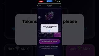 ARIDEX WITHDRAWAL HAS BEEN COMFIRM🔥🔥 FOLLOW THIS STEP TO WITHDRAW YOUR TOKEN arix arixworld 🔥 [upl. by Adnirod]