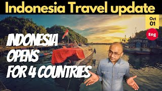 Bali travel update today  4 countries are allowed for tourism  Bali reopening to tourists BALI [upl. by Ak]