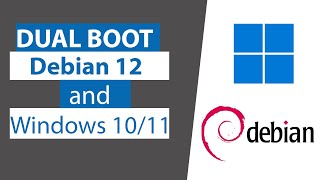 How to Dual boot Debian 12 and Windows 1011 [upl. by Ajani698]