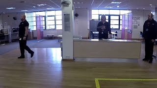 Jobcentre G4S Security Guards Got Owned auditing middlesbrough [upl. by Agnola]